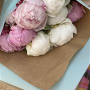 Naked Peony bouquet